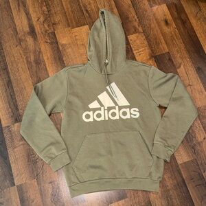 Adidas Men's Khaki Hoodie sz SM